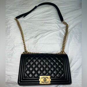 Chanel medium boy flap bag